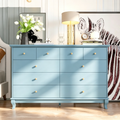 Coiffeuse de chambre de 140 cm de large avec tiroirs de rangement