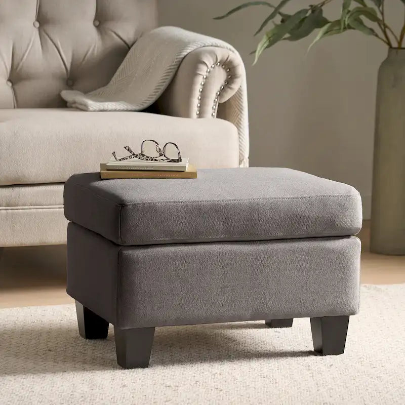 Repose-pieds en tissu
