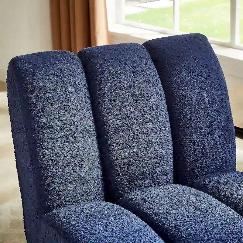 Canapés et fauteuils modernes en bois et tissu rembourré