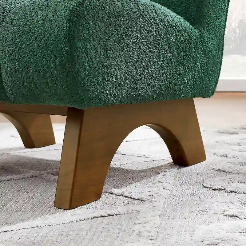 Canapés et fauteuils modernes en bois et tissu rembourré
