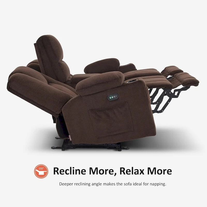 Fauteuil inclinable massant lombaire chauffant électrique