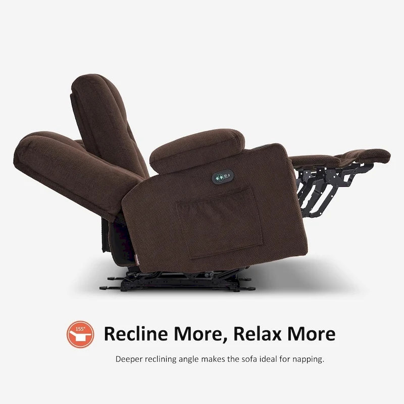 Fauteuil inclinable massant lombaire chauffant électrique