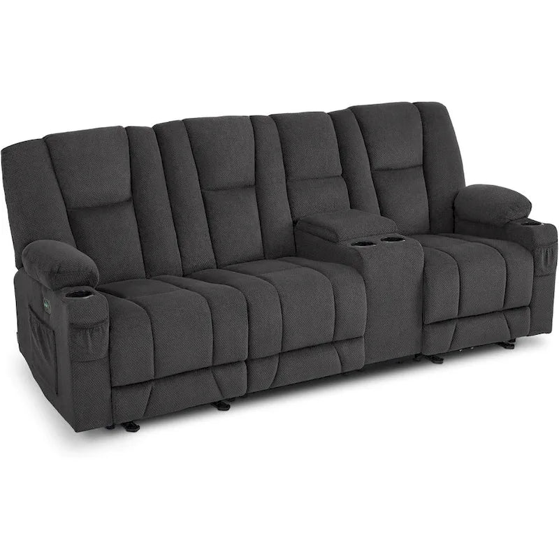 Fauteuil inclinable massant lombaire chauffant électrique