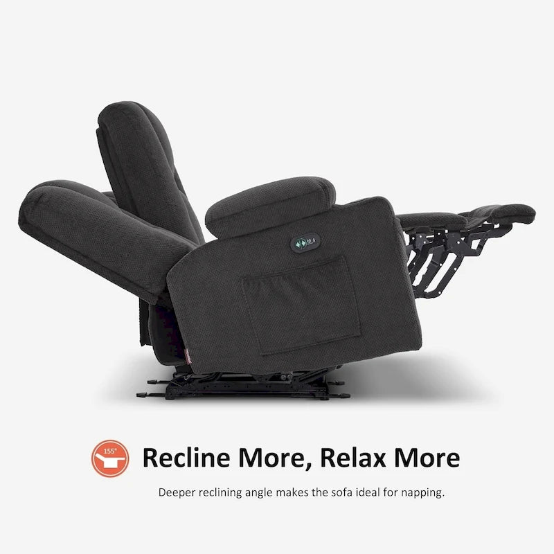 Fauteuil inclinable massant lombaire chauffant électrique