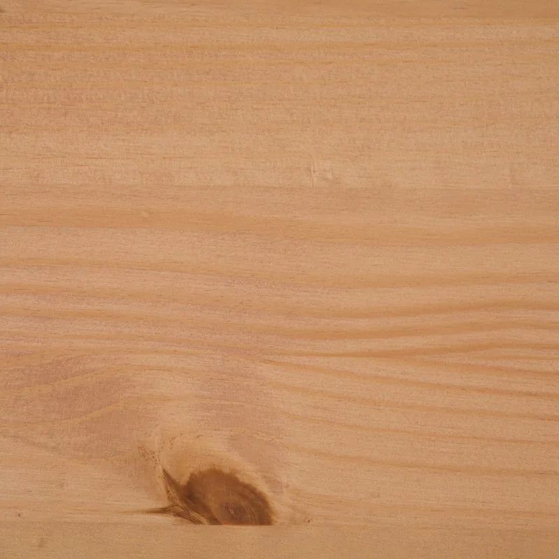 Commode médiévale en bois massif à six tiroirs