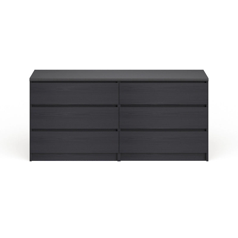 Commode double de six tiroirs