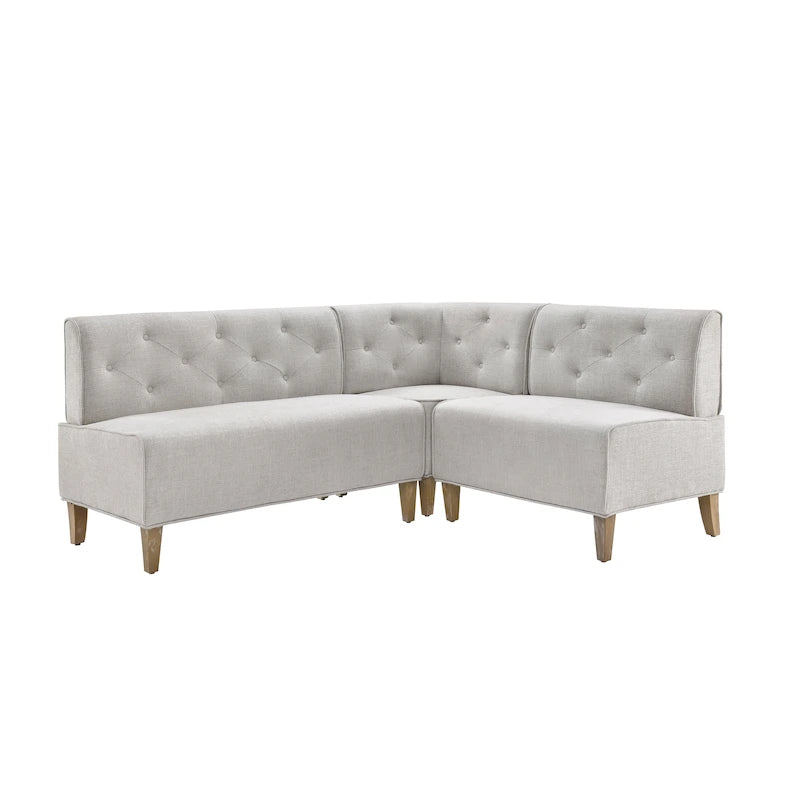 Banquette d'angle de style campagnard moderne