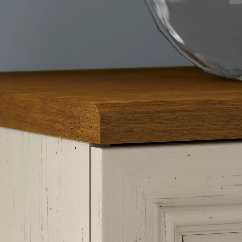 Meuble de rangement avec portes et étagères