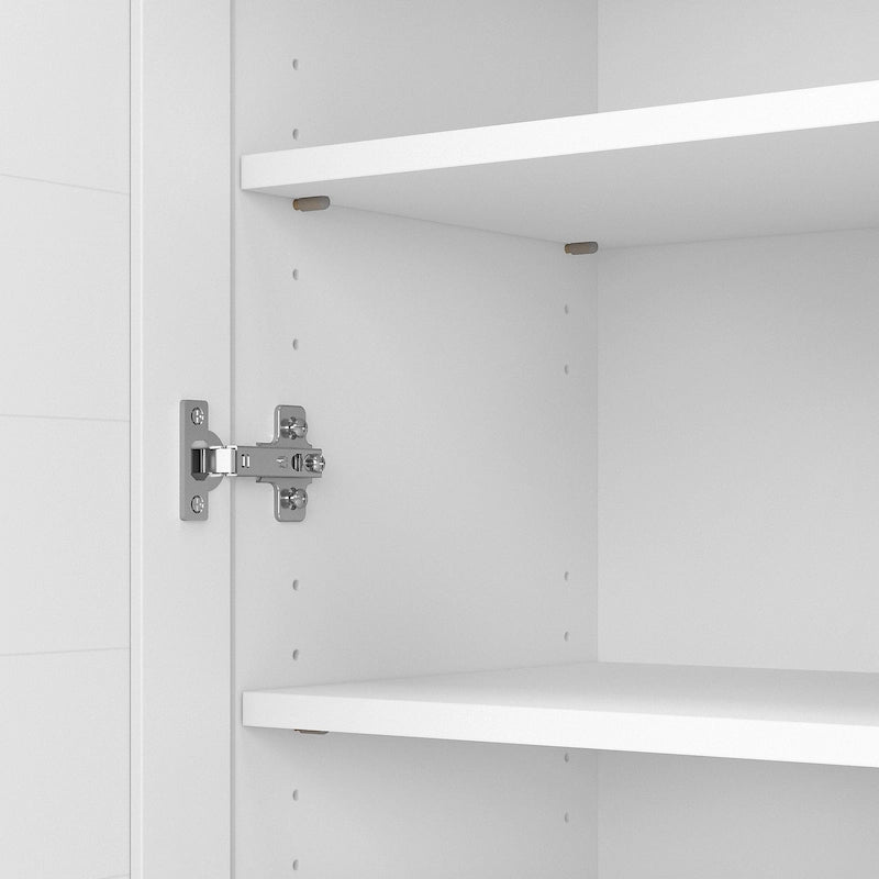 Meuble de rangement avec portes et étagères