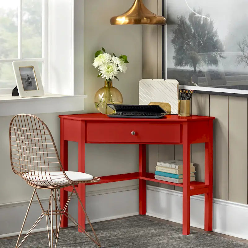 Bureau d'angle dans la véranda et le bureau