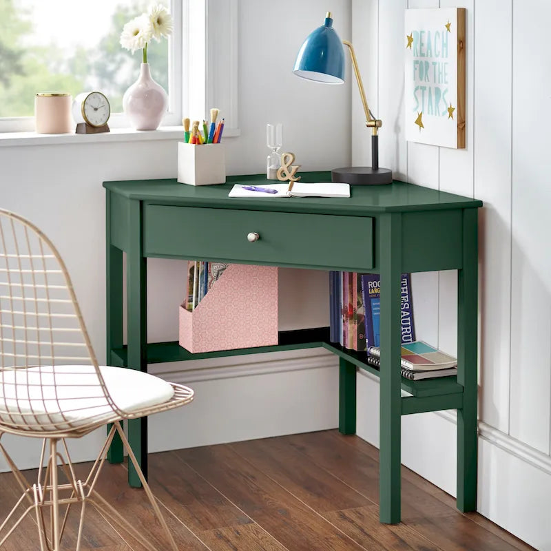 Bureau d'angle dans la véranda et le bureau