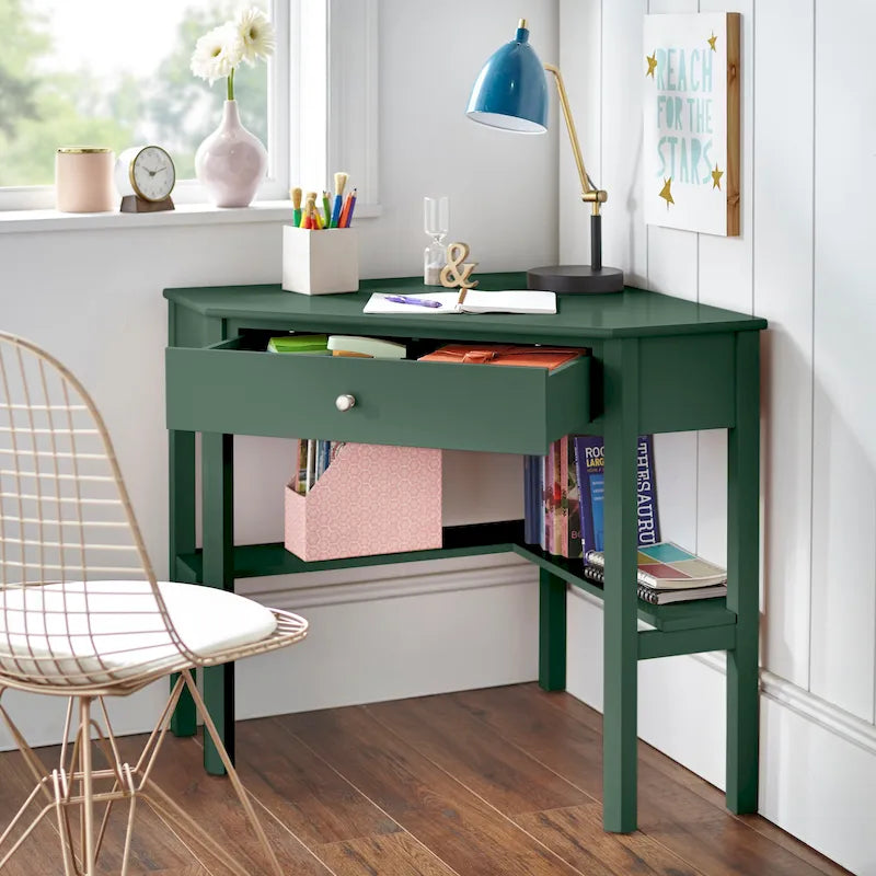 Bureau d'angle dans la véranda et le bureau