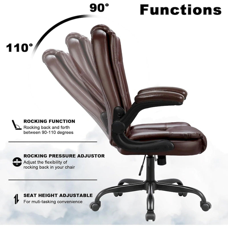 Fauteuil de bureau haut dossier grande taille
