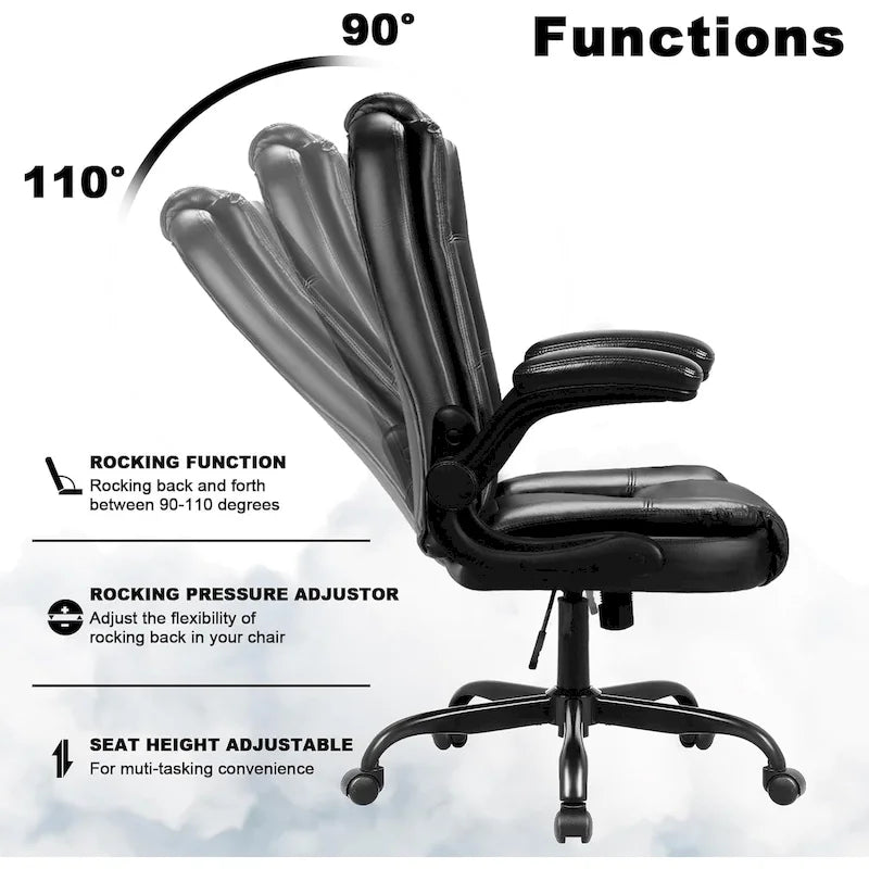 Fauteuil de bureau haut dossier grande taille