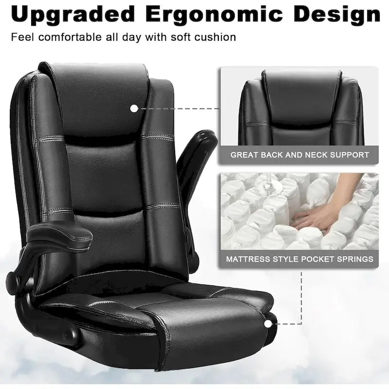 Fauteuil de bureau haut dossier grande taille