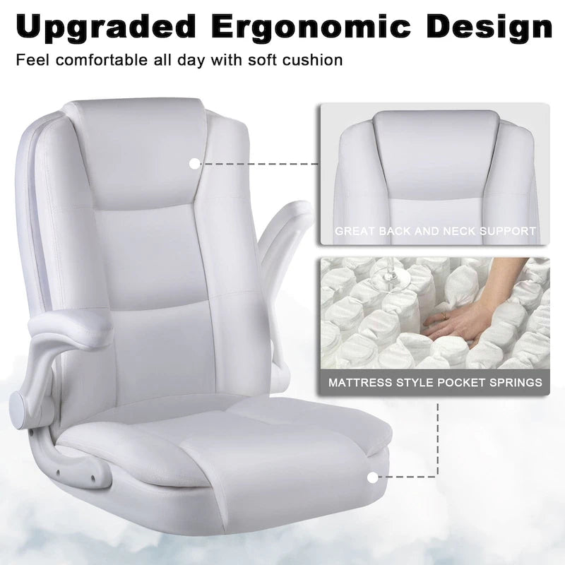 Fauteuil de bureau haut dossier grande taille