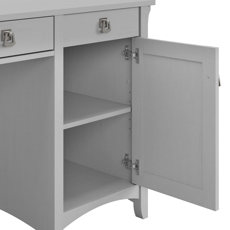 Bureau d'angle avec rangements