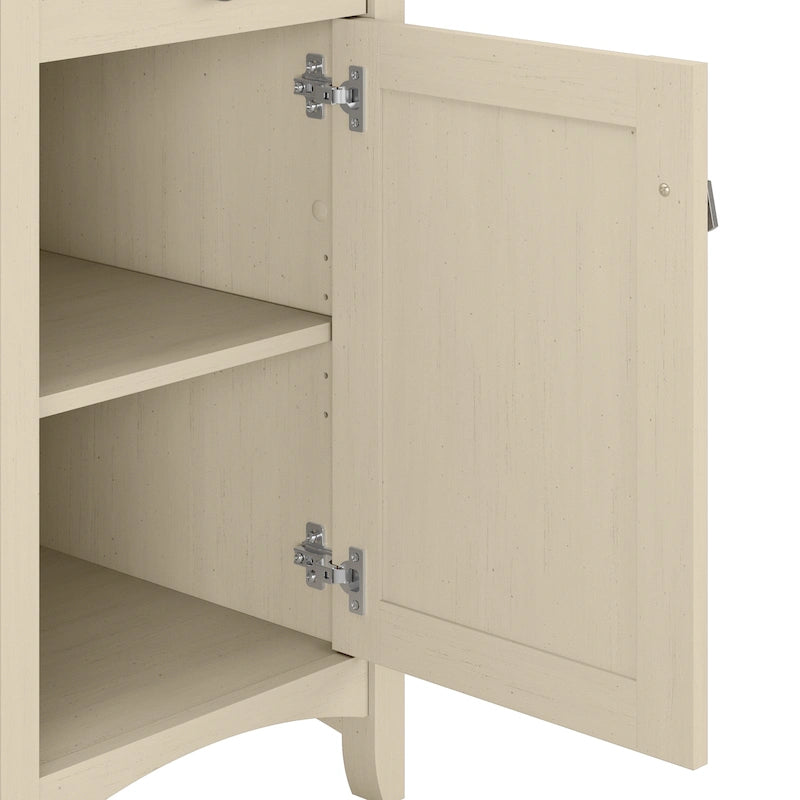 Bureau d'angle avec rangements