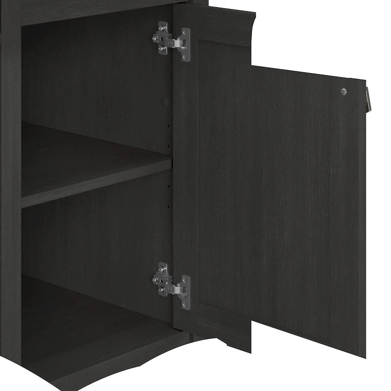 Bureau d'angle avec rangements