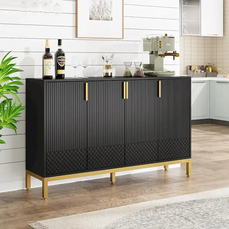 Buffet de cuisine de 55 pouces