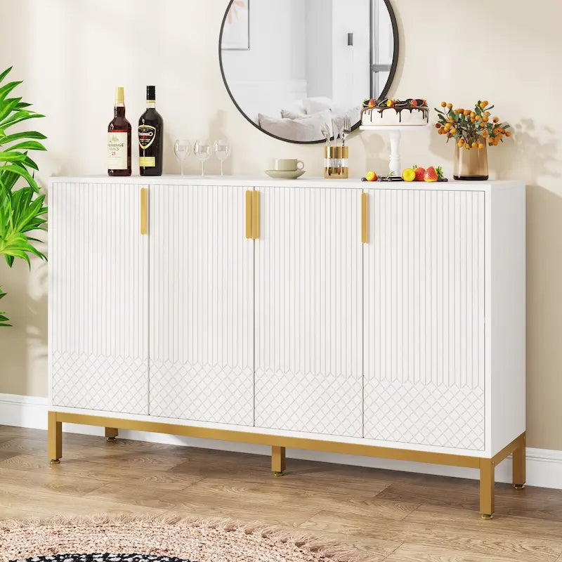 Buffet de cuisine de 55 pouces