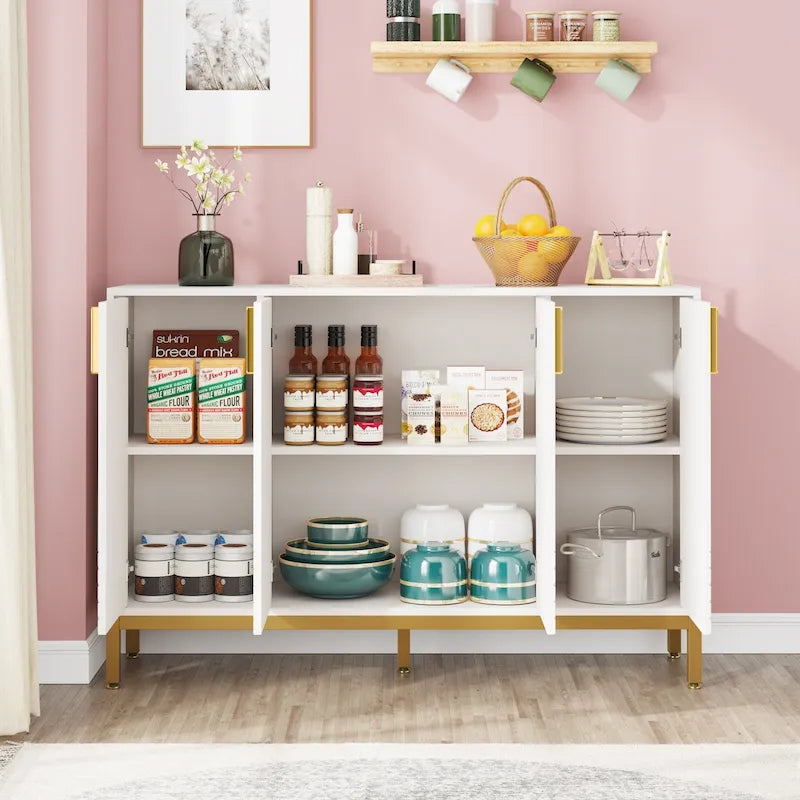 Buffet de cuisine de 55 pouces