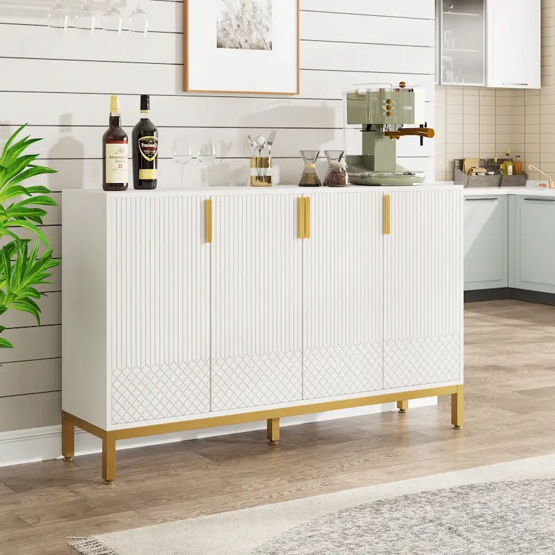Buffet de cuisine de 55 pouces