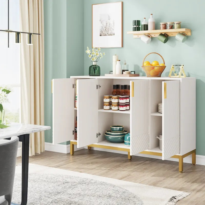 Buffet de cuisine de 55 pouces