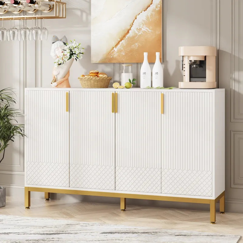 Buffet de cuisine de 55 pouces