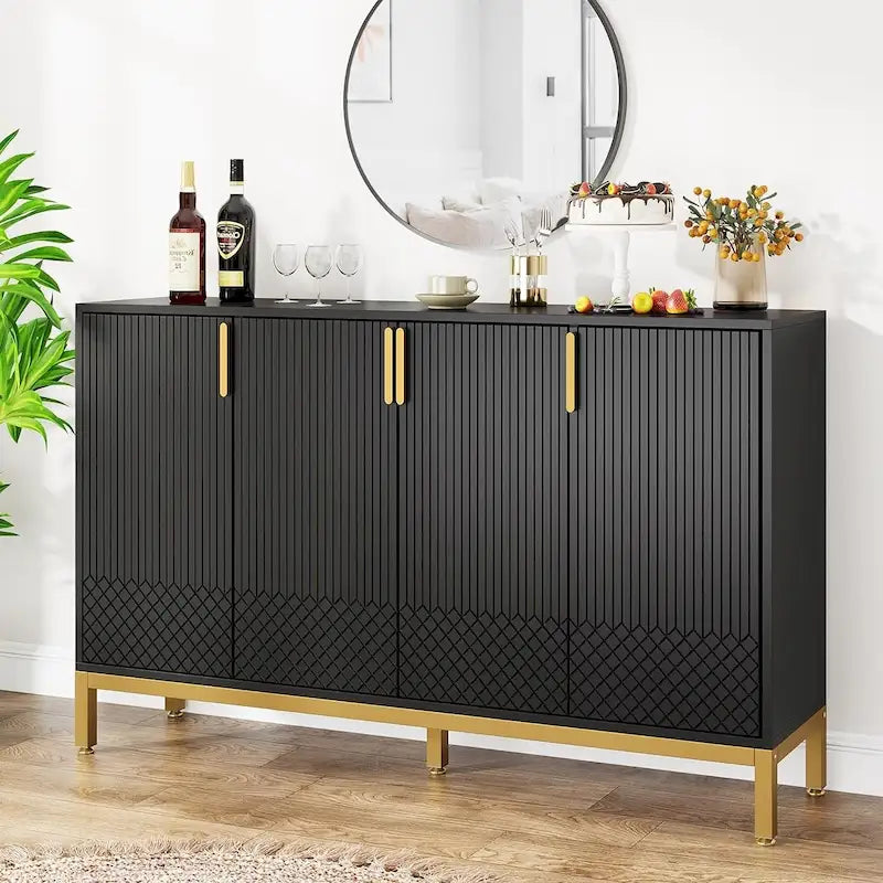 Buffet de cuisine de 55 pouces