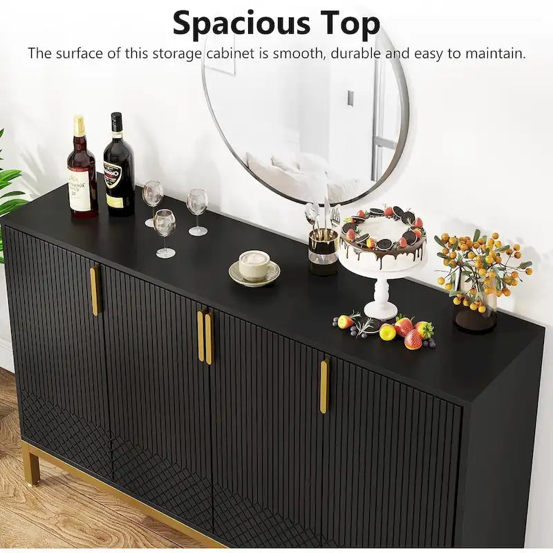 Buffet de cuisine de 55 pouces