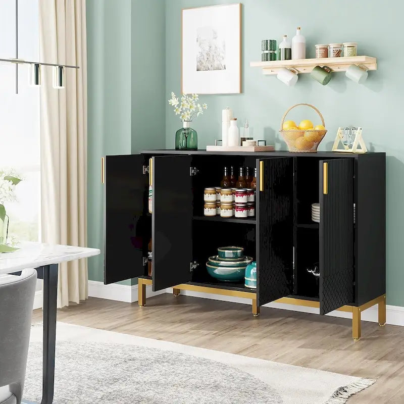 Buffet de cuisine de 55 pouces