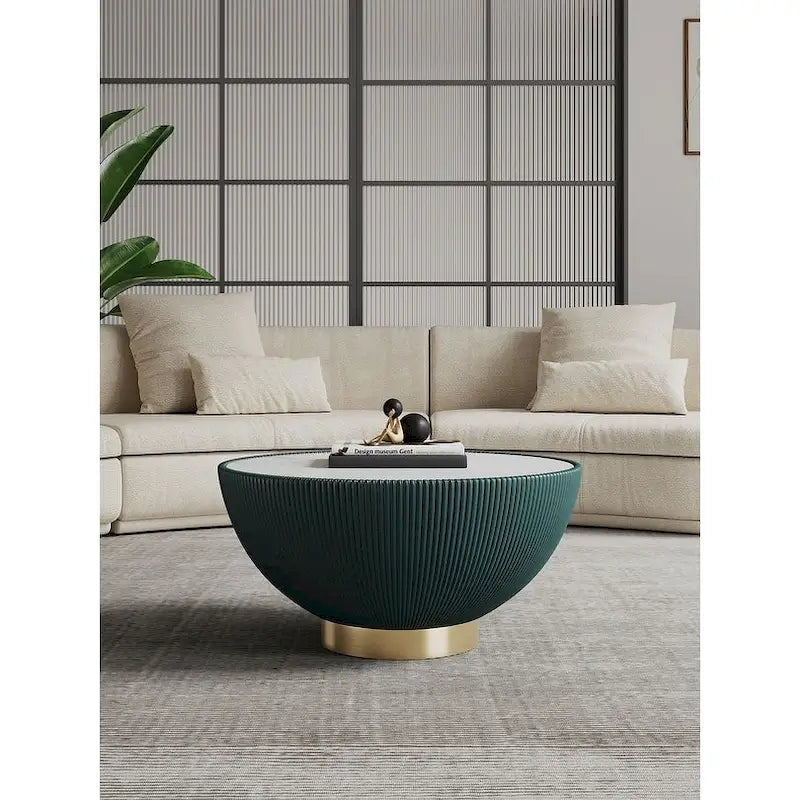 Table basse rembourrée moderne