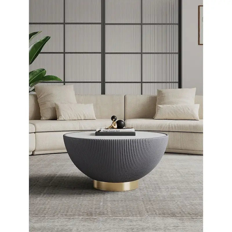 Table basse rembourrée moderne