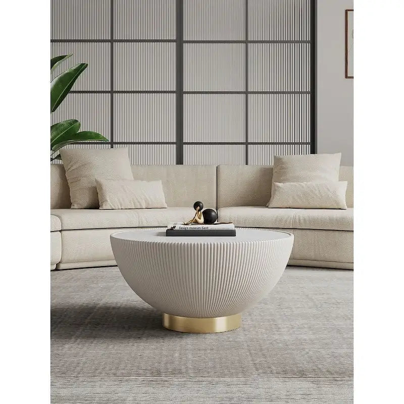 Table basse rembourrée moderne
