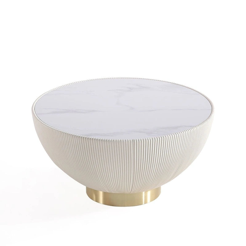 Table basse rembourrée moderne
