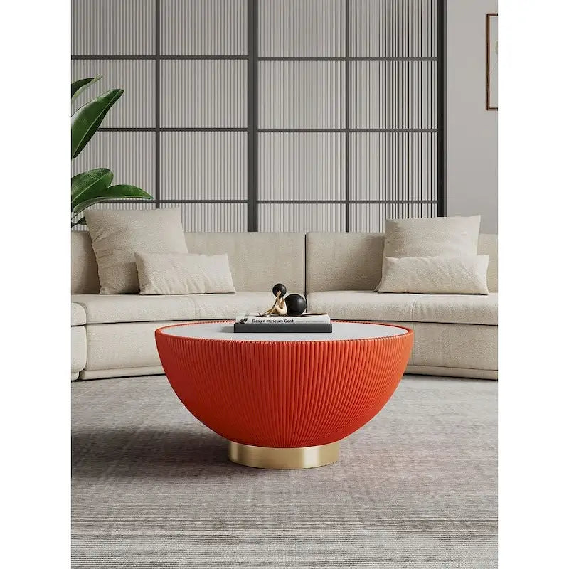 Table basse rembourrée moderne