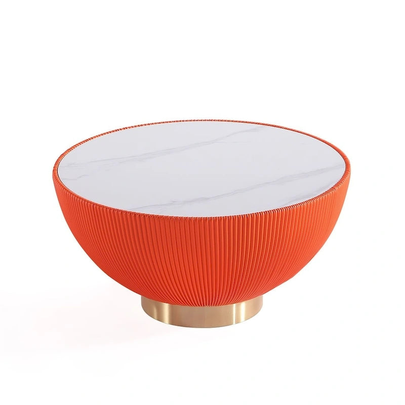 Table basse rembourrée moderne