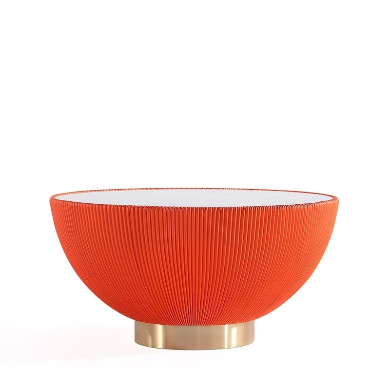 Table basse rembourrée moderne
