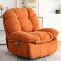 Fauteuil inclinable électrique rotatif, fauteuil à bascule massant avec fonction chauffante